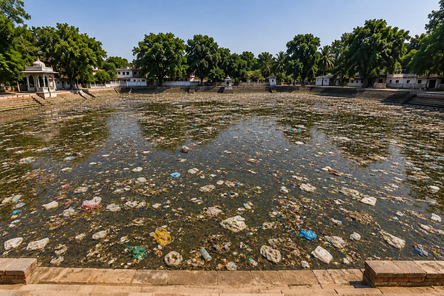 Polluted River - Before